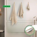 Monaco Premium 10-Piece Towel Set - Mink