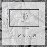 4-Pack Egyptian Cotton Bath Towels - Grey