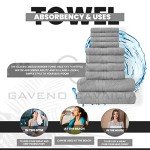 10-Piece Quick Dry Cotton Towel Set