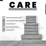 10-Piece Quick Dry Cotton Towel Set
