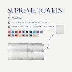Supima Cotton Luxury Towel Set - 6 Pieces