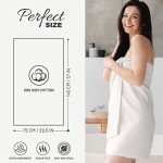 Large Egyptian Cotton Bath Towel Set - 2 Pack