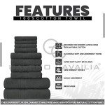 Lions Towels Family Set - 10 Piece Egyptian Cotton