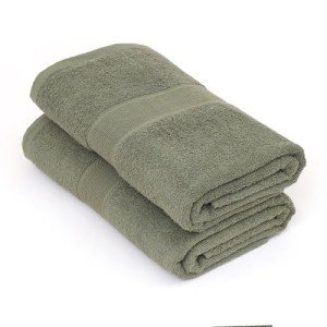Hotel Quality Cotton Bath Sheets - 2 Pack