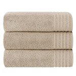 Olivia Rocco Monaco 3 Pack Soft Bath Sheets