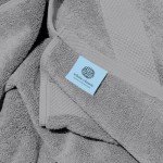 Luxury Large Bath Towels - Set of 4 Grey