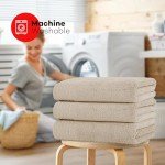 Olivia Rocco Monaco 3 Pack Soft Bath Sheets