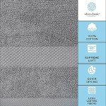 Luxury Large Bath Towels - Set of 4 Grey