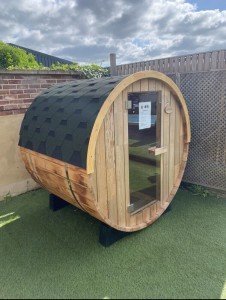 Red Cedar Barrel Sauna for Relaxation