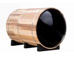 Outdoor Barrel Sauna with Panoramic Views - Red Cedar