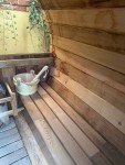 Red Cedar Barrel Sauna for Relaxation