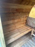 Red Cedar Barrel Sauna for Relaxation