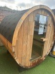 Red Cedar Barrel Sauna for Relaxation
