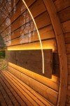 Outdoor Barrel Sauna with Electric or Wood Heater