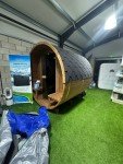 Hekla 210 Barrel Sauna 2100x2400x2250 mm