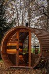 Eden Hut Outdoor Barrel Sauna for Your Garden