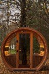 Eden Hut Outdoor Barrel Sauna for Your Garden