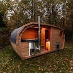 Outdoor Sauna and Hot Tub Combo