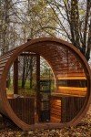 Eden Hut Outdoor Barrel Sauna for Your Garden