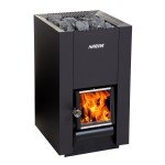 KeiCo 4-Person Outdoor Barrel Sauna with Heater