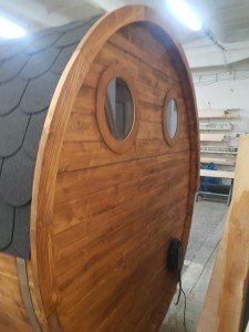 Outdoor Barrel Sauna for Ultimate Relaxation