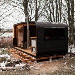 Outdoor Barrel Sauna Hot Tub Combo