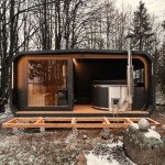 Outdoor Barrel Sauna Hot Tub Combo