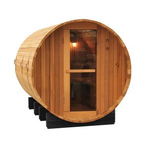 Fonteyn Rustic 6 ft. Barrel Sauna
