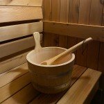 Fonteyn 8 ft. Rustic Barrel Sauna