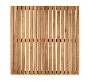 Acacia Wood Shower Grate for Indoor/Outdoor Use