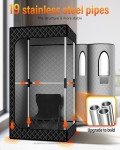 KASUE Portable Infrared Sauna Box for Relaxation