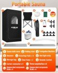 KASUE Portable Infrared Sauna Box for Relaxation