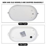 Oval Sauna Light, High Temp, Vaporproof Guard