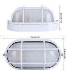 Oval Sauna Light, High Temp, Vaporproof Guard