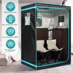 AURGOD Portable Infrared Sauna Tent for 2 People