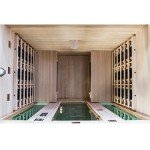 SaunaMed 4 Person Classic Hemlock FAR Infrared Sauna EMR Neutral™