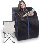 Portable Infrared Home Sauna Tent for One Person