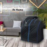 Portable Infrared Home Sauna Tent for One Person