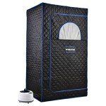 Portable Full Size Steam Sauna with Remote Control