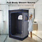 Portable Full Size Steam Sauna with Remote Control