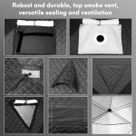 Willowybe 4-Person Outdoor Sauna Tent - Insulated