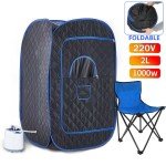 Single-Person Portable Steam Sauna Tent Kit