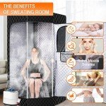 Full-Size Portable Steam Sauna Box 2000W