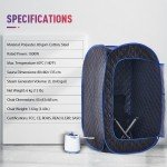 Single-Person Portable Steam Sauna Tent Kit