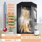 Portable Full-Size Steam Sauna Tent - 4.2L 2000W