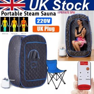 Portable Indoor Steam Sauna Tent with Chair
