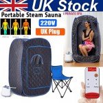Portable Indoor Steam Sauna Tent with Chair