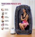 Portable Indoor Steam Sauna Tent with Chair