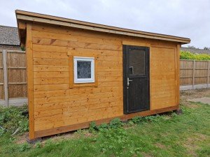 Outdoor Sauna Cabin for Relaxation and Wellness