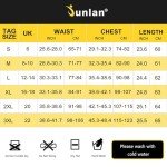 Junlan Women's Sauna Suit Waist Trainer Vest - Black